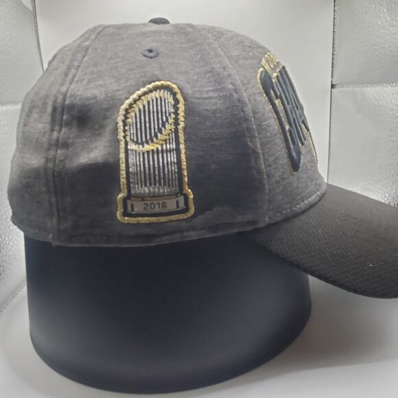 Chicago Cubs 2016 World Series Champions Hat MLB Baseball Cap Gray - Picture 3 of 13